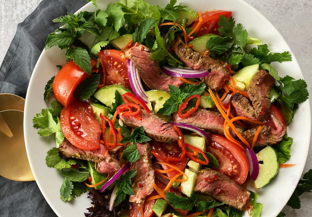 Thai beef or chicken salad